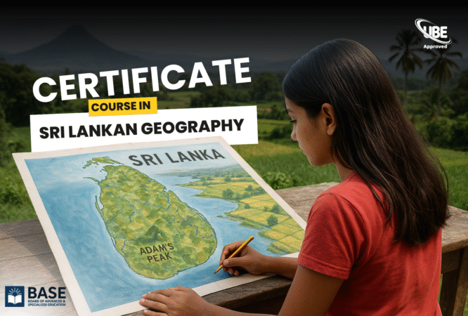 Certificate in Sri Lankan Geography
